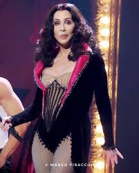 cher performing burlesque